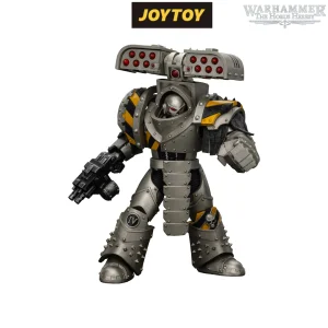 JoyToy Warhammer The Horus Heresy Action Figure - Iron Warriors, Tyrant Siege Terminator with Rocket Launcher (1/18 Scale)